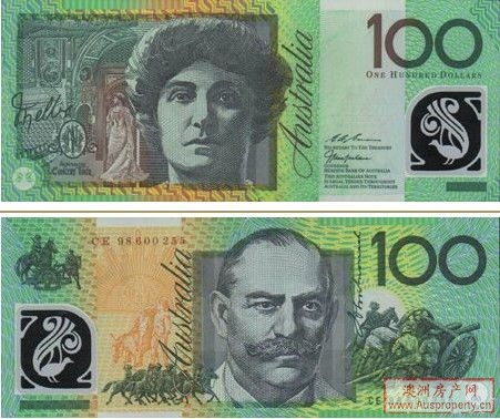 澳大利亚元100元
