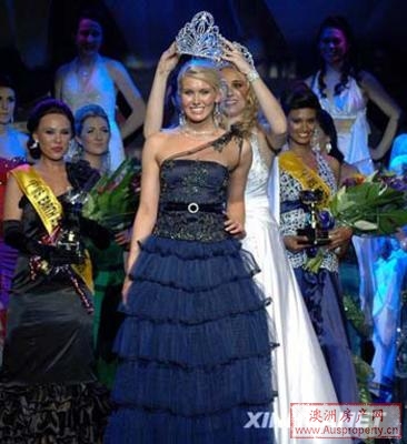 组图：澳大利亚地球小姐出炉悉尼模特艳压群芳