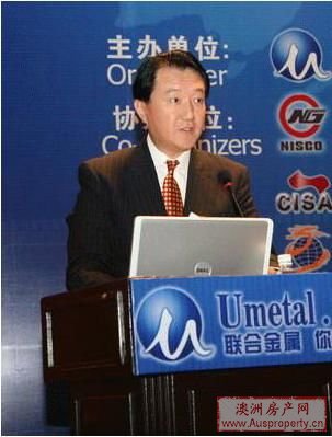 力拓铁矿石中国业务总经理 胡士泰(资料图)