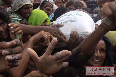 澳大利亚再捐2400万援巴基斯坦