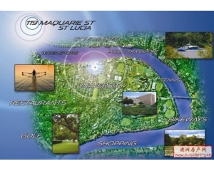 [售罄]布里斯班近昆士兰大学公寓St Lucia