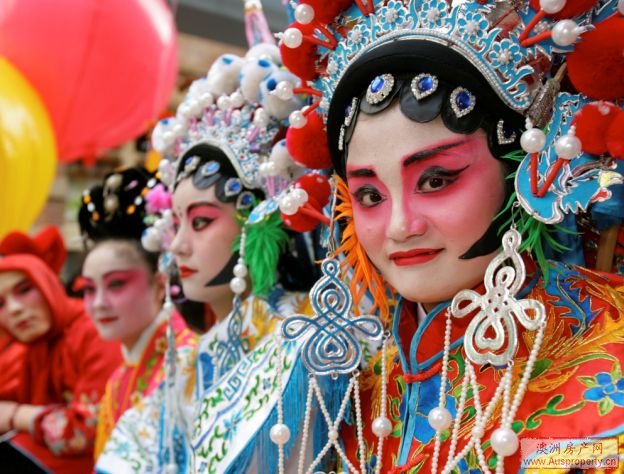 悉尼2月6日花灯大巡游喜迎兔年