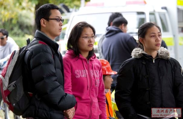 新西兰地震澳人罹难 广州80后少女被困
