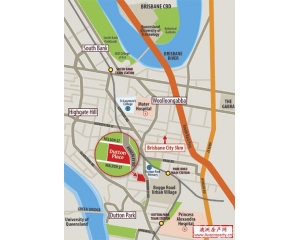 布里斯班市区精装公寓Dutton