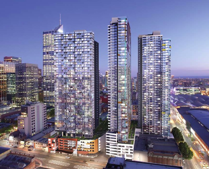 墨尔本Madison市中心高档公寓楼