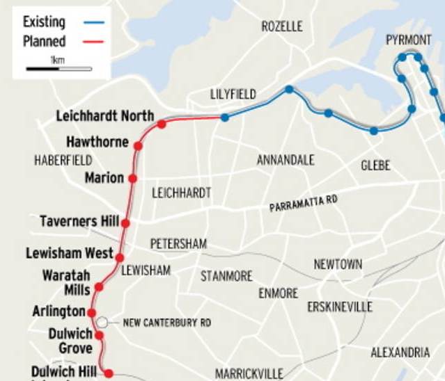 悉尼轻轨点燃房产市场 内西区房价涨幅高达10%