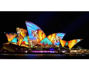 17年Vivid Sydney灯光节游客人数创新高 23天内吸引233万人次赏灯