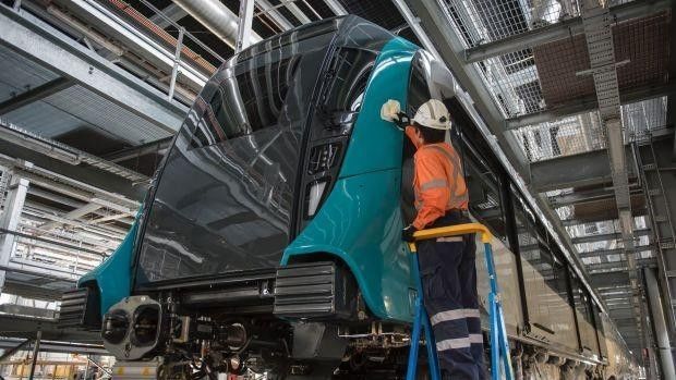 全新无人驾驶地铁已经抵达悉尼,将于2019年正