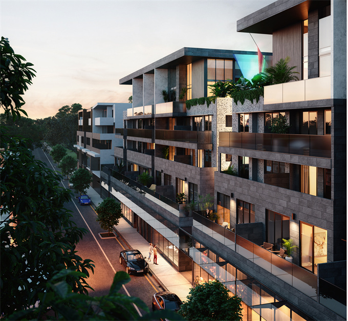 墨尔本中等密度高品质住宅公寓Cappella Apartments