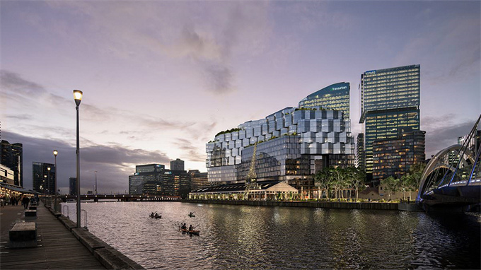 墨尔本Yarra河畔地标性开发项目Seafarers