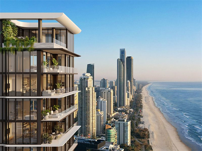 黄金海岸绝对海滨奢华公寓71 Garfield