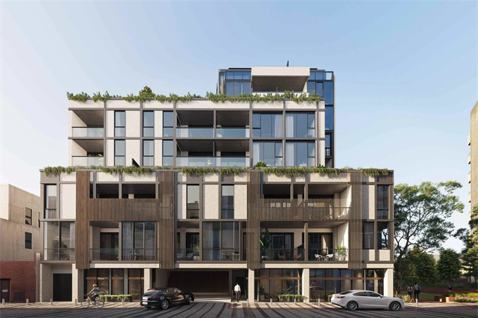 墨尔本极简风格现代公寓Anchor Place