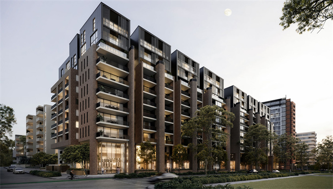 悉尼设计师住宅公寓LUNA