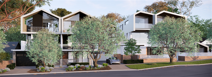 珀斯高端奢华住宅Cooper Street Mews