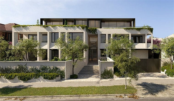 墨尔本Toorak中心标志性公寓Mathoura Road