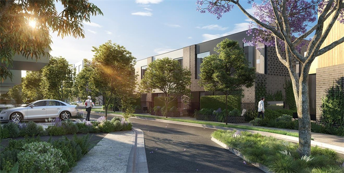 墨尔本精英联排别墅Blvd Gardens