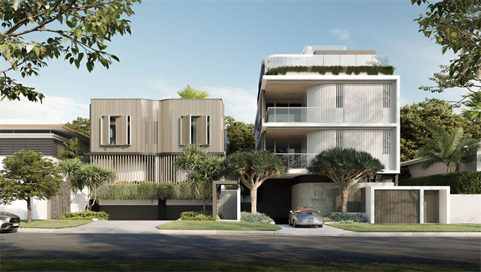 黄金海岸海滨整层公寓Tres