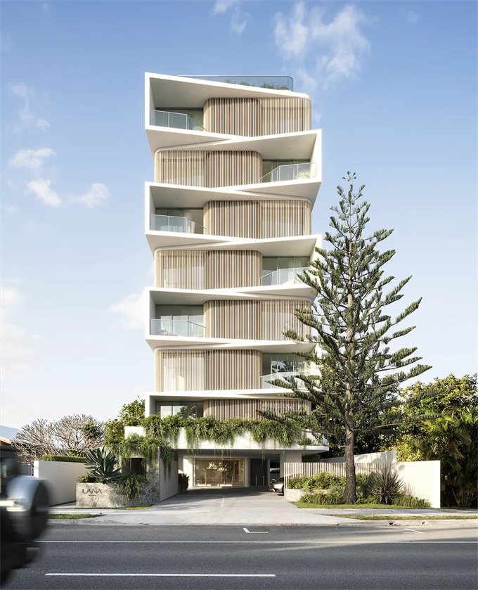 黄金海岸质海滨住宅公寓Lana