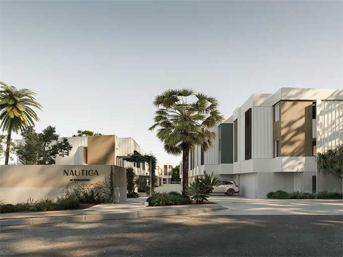  布里斯班海滨特色联排别墅Nautica 