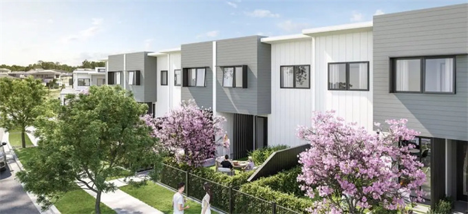  黄金海岸全新联排别墅F 