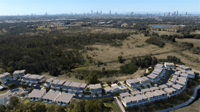  黄金海岸宽敞豪华联排别 