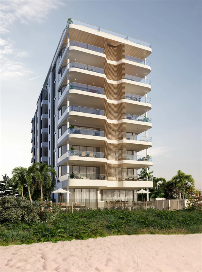  黄金海岸海滨精美公寓N 