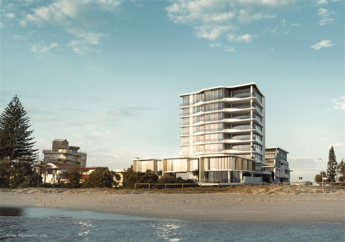 黄金海岸限量版豪华海滨别墅Perspective 488