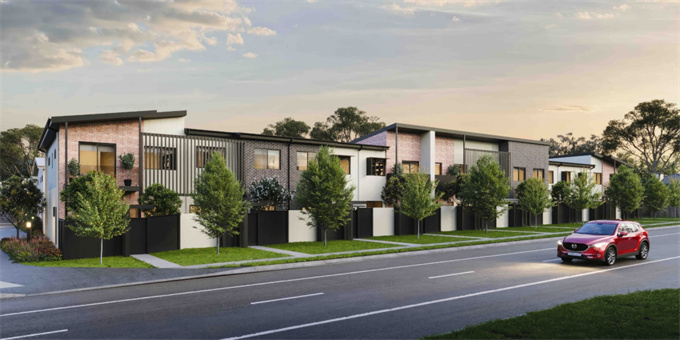 布里斯班高档现代联排别墅Florence Place