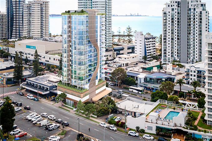 黄金海岸奢华海岸公寓The Wellington