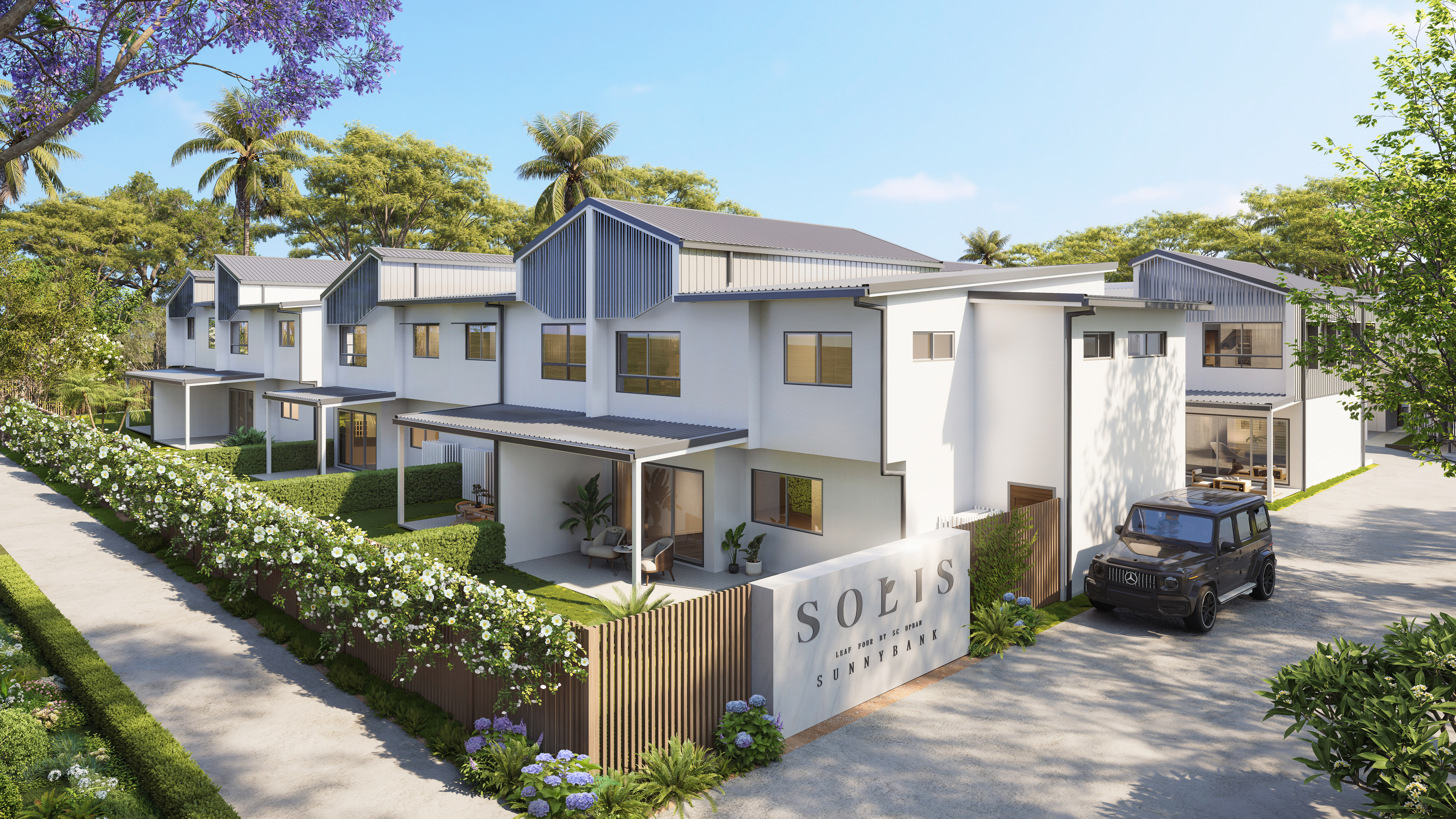  布里斯班精品联排别墅Leaf Four Solis 