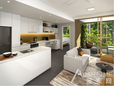 布里斯班The Green高档精品公寓