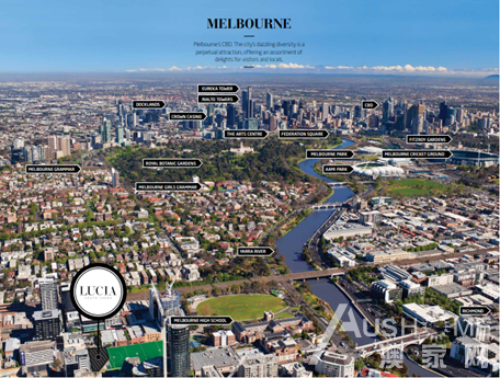 墨尔本LUCIA精品豪华公寓