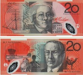 澳大利亚元20元