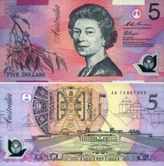 澳大利亚元5元