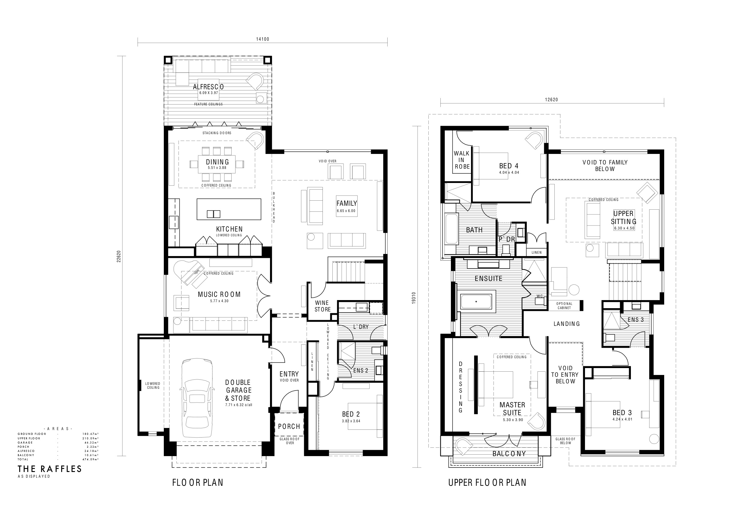 墨尔本百富人区豪华别墅raffles