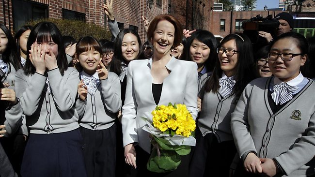 澳大利亚总理姬拉蒂访华之行奏凯而归