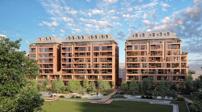  精品公园景观公寓 Lilian 