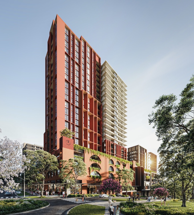  悉尼集商业与住宅一体的新型社区-Melrose Central 