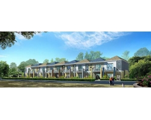 墨尔本优质发展住宅区联排别墅--鸣翠居