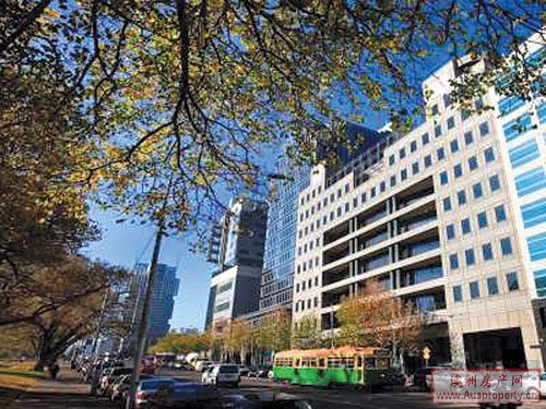 La Trobe大街485号的双塔办公室售卖价最高,约为1.5亿。