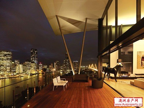 斯科特街豪宅夜景