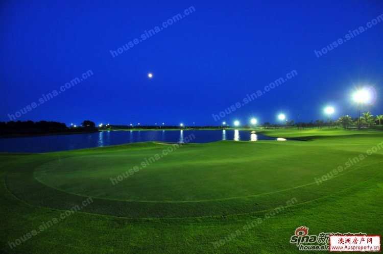 图为美兰高尔夫温泉别墅