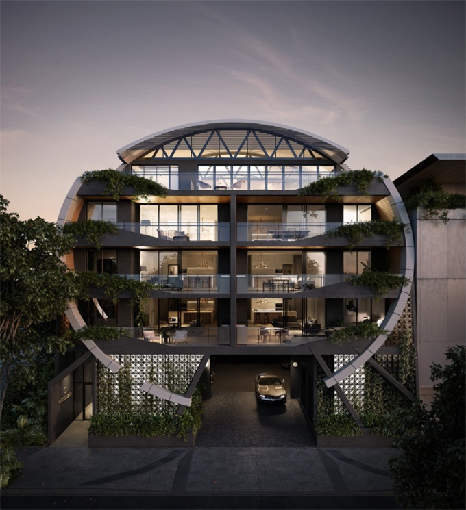  布里斯班奢华前卫住宅公 