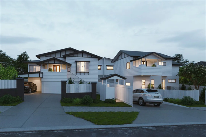 布里斯班高档奢华联排别墅12-14 Figgis Street