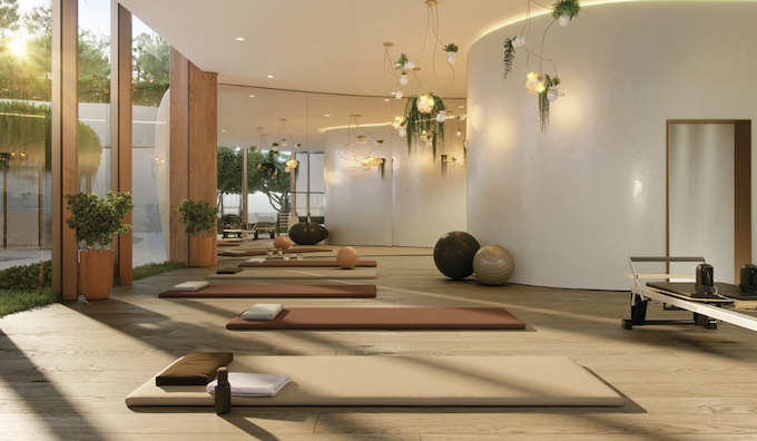 瑜伽室