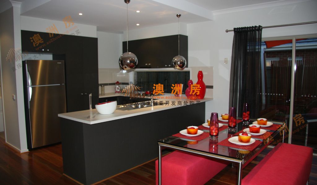 直接从澳洲开发商处购房, 电 话:0755-83662929 网 址:www.aozhoufang.com 墨尔本别墅,36万澳币,四房